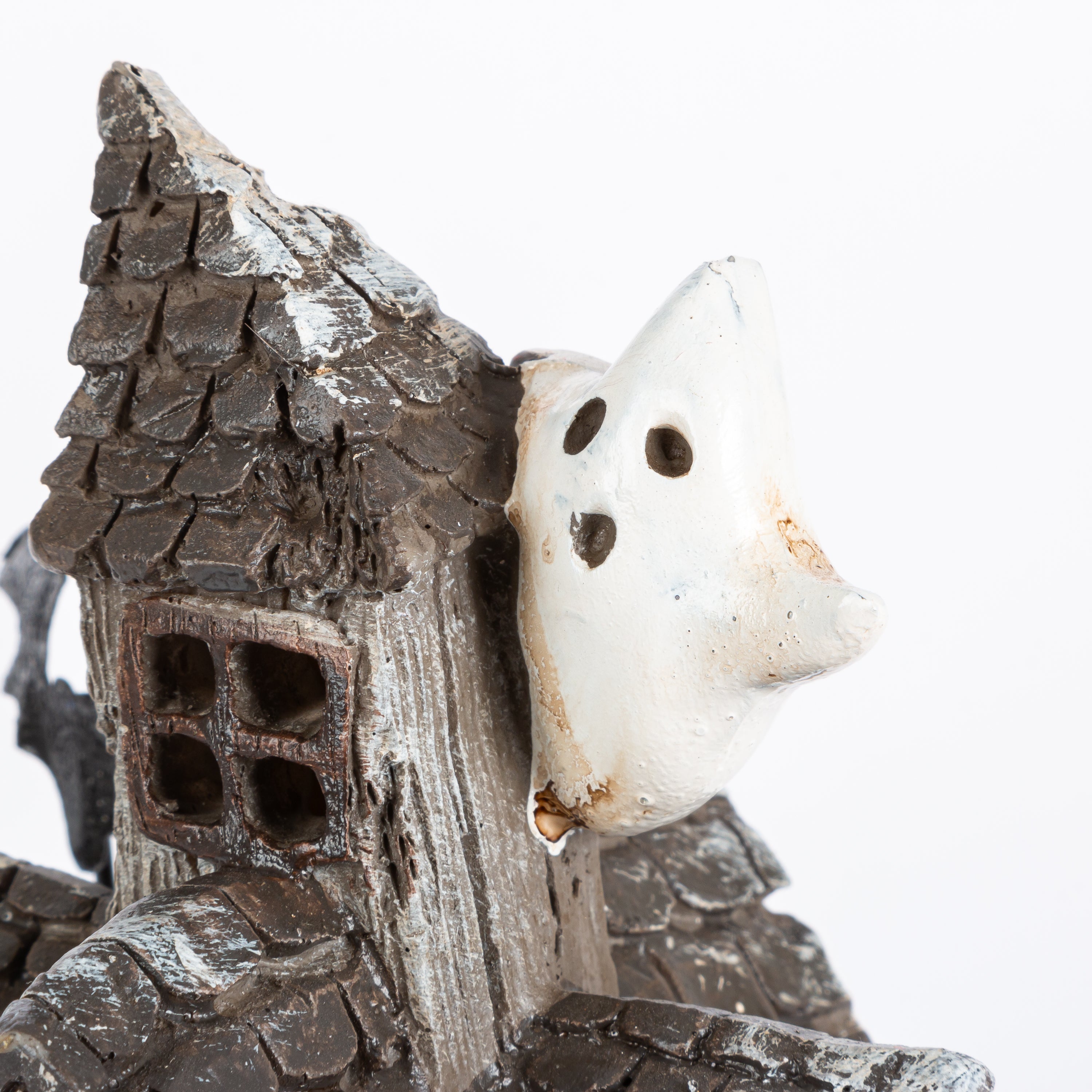 Lighted Spooky Haunted Halloween House, Battery Operated